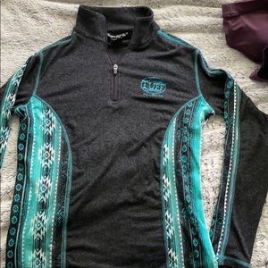 Cowgirl Tuff 3/4 zip